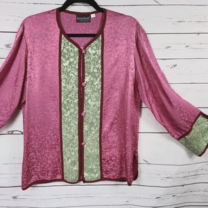 Vintage Goody Goody Silk Top